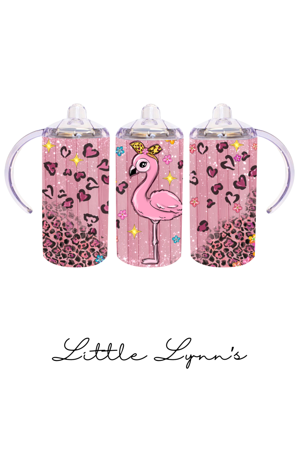 Pink Flamingo 12oz Tumbler