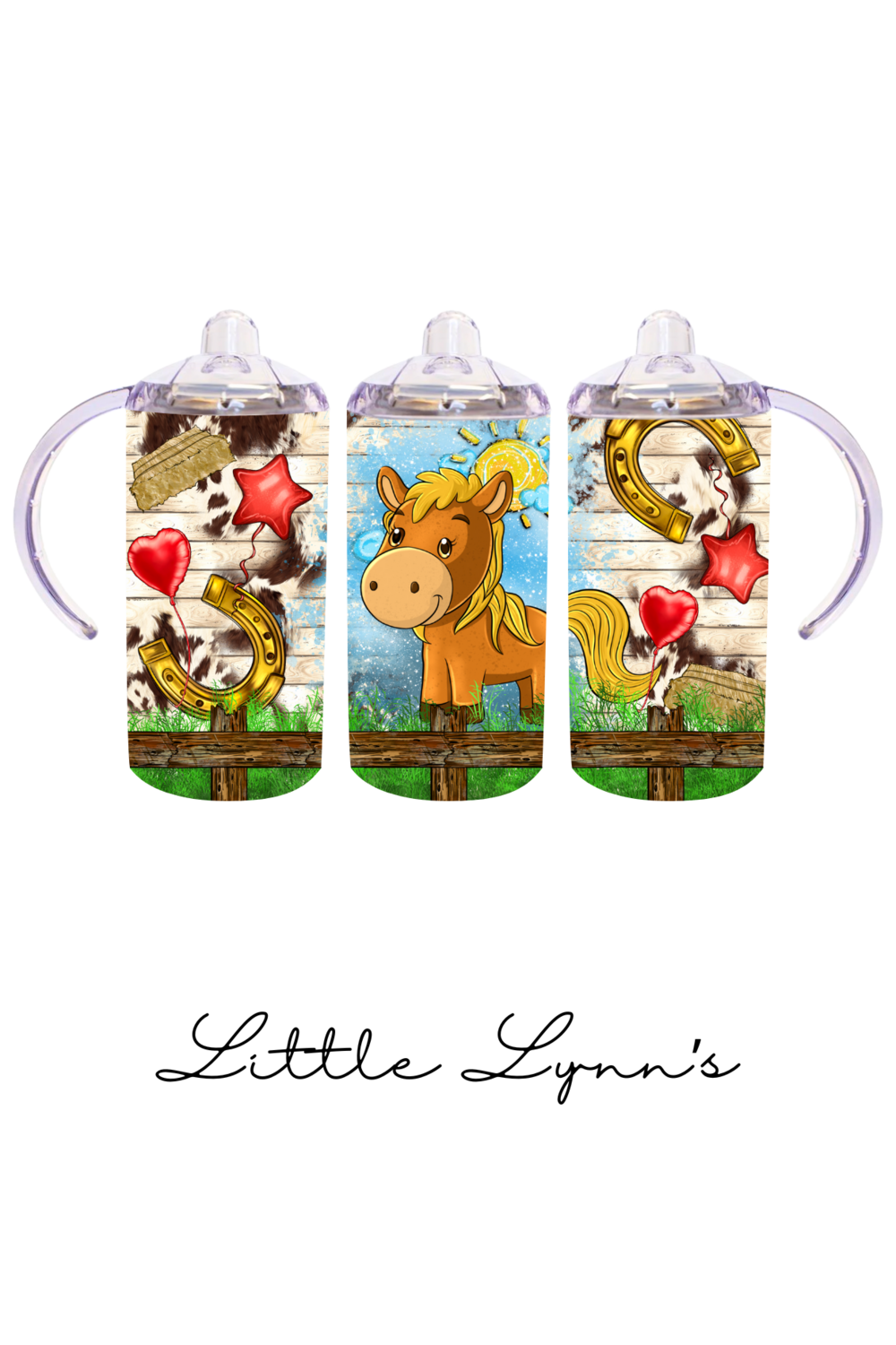 Horse &amp; Hearts 12oz Tumbler