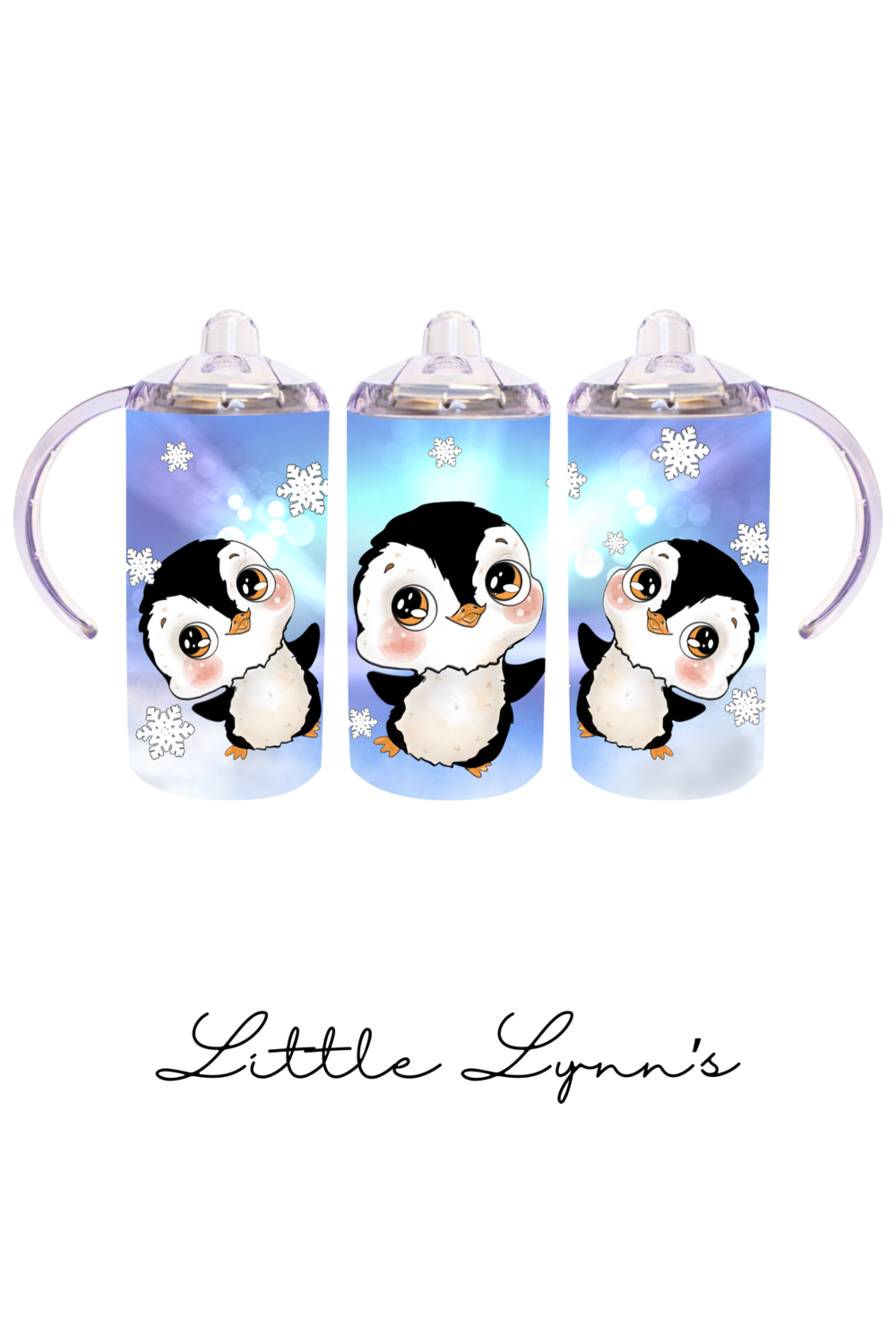 Cute Penguins 12oz Tumbler