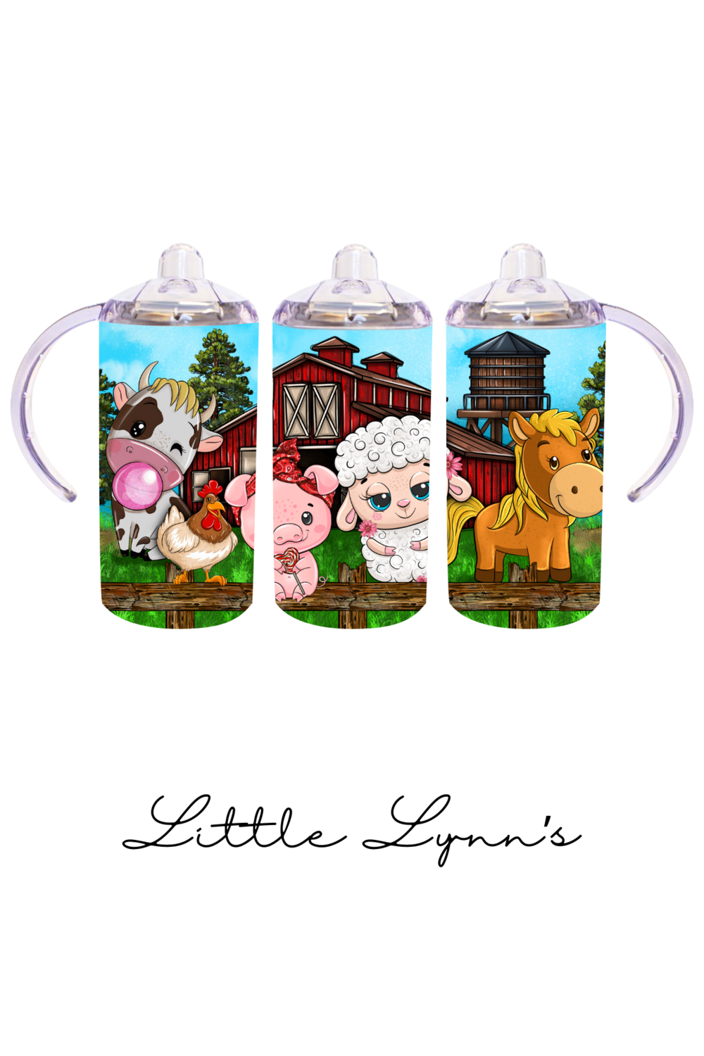 Farm Animals 12oz Tumbler