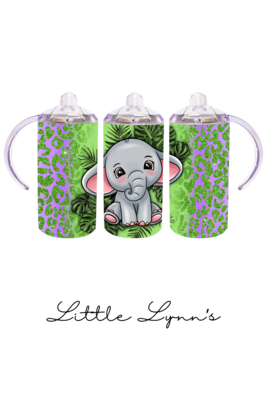 Safari Elephant 12oz Tumbler