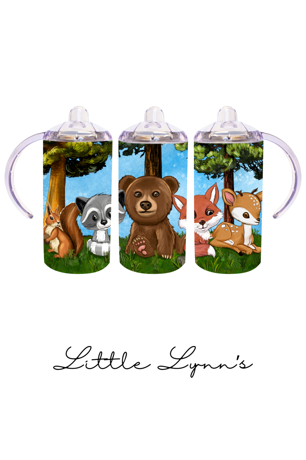 Woodland Animals 12oz Tumbler