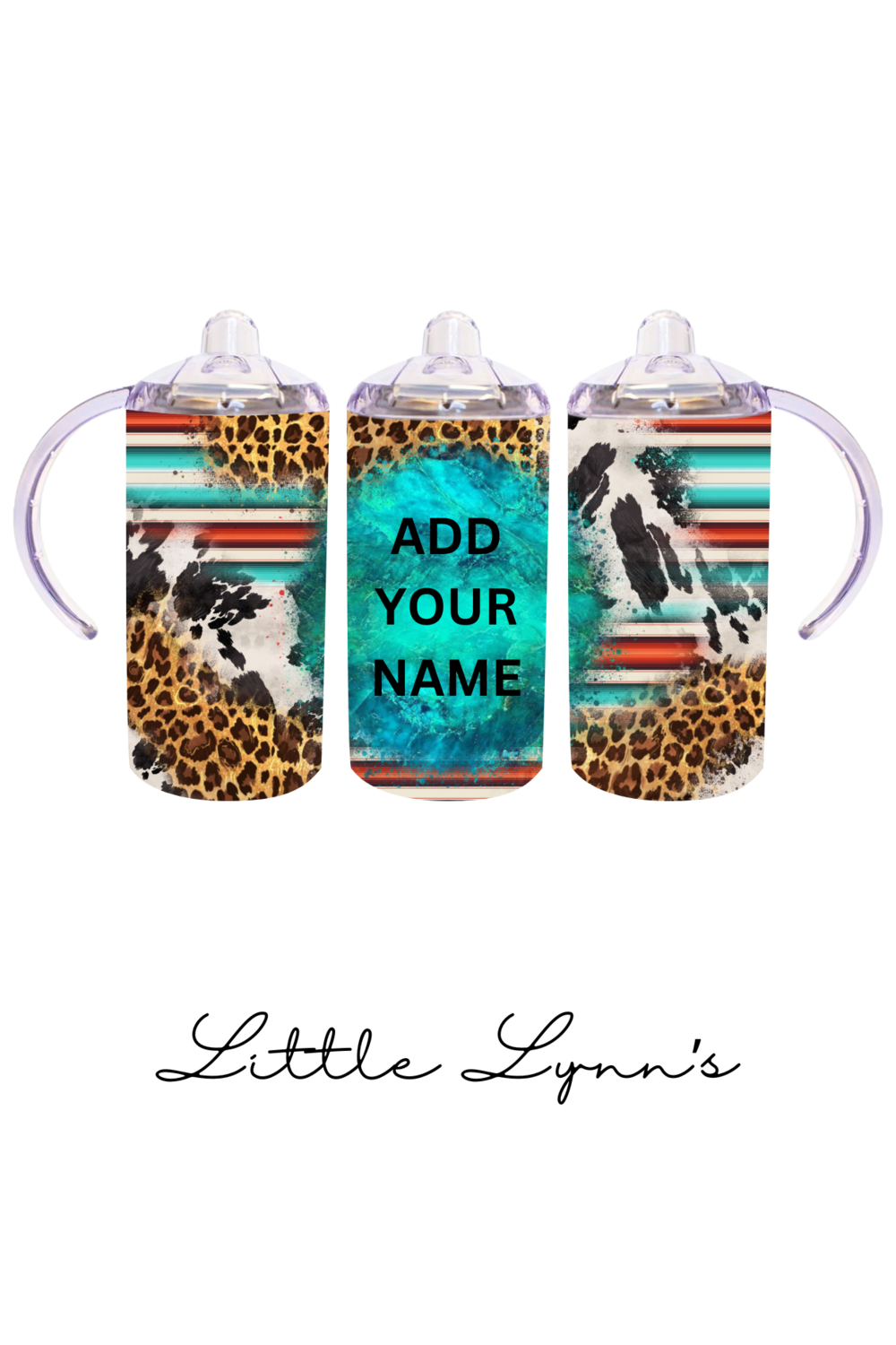 Western Leopard 12oz Tumbler