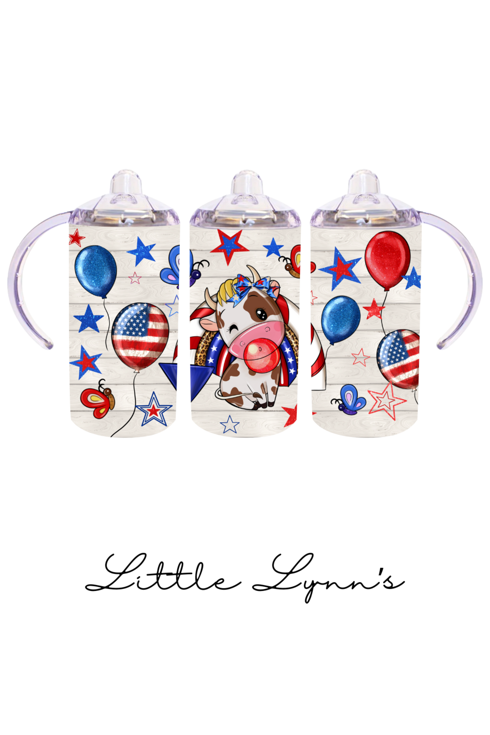 Patriotic Cow 12oz Tumbler