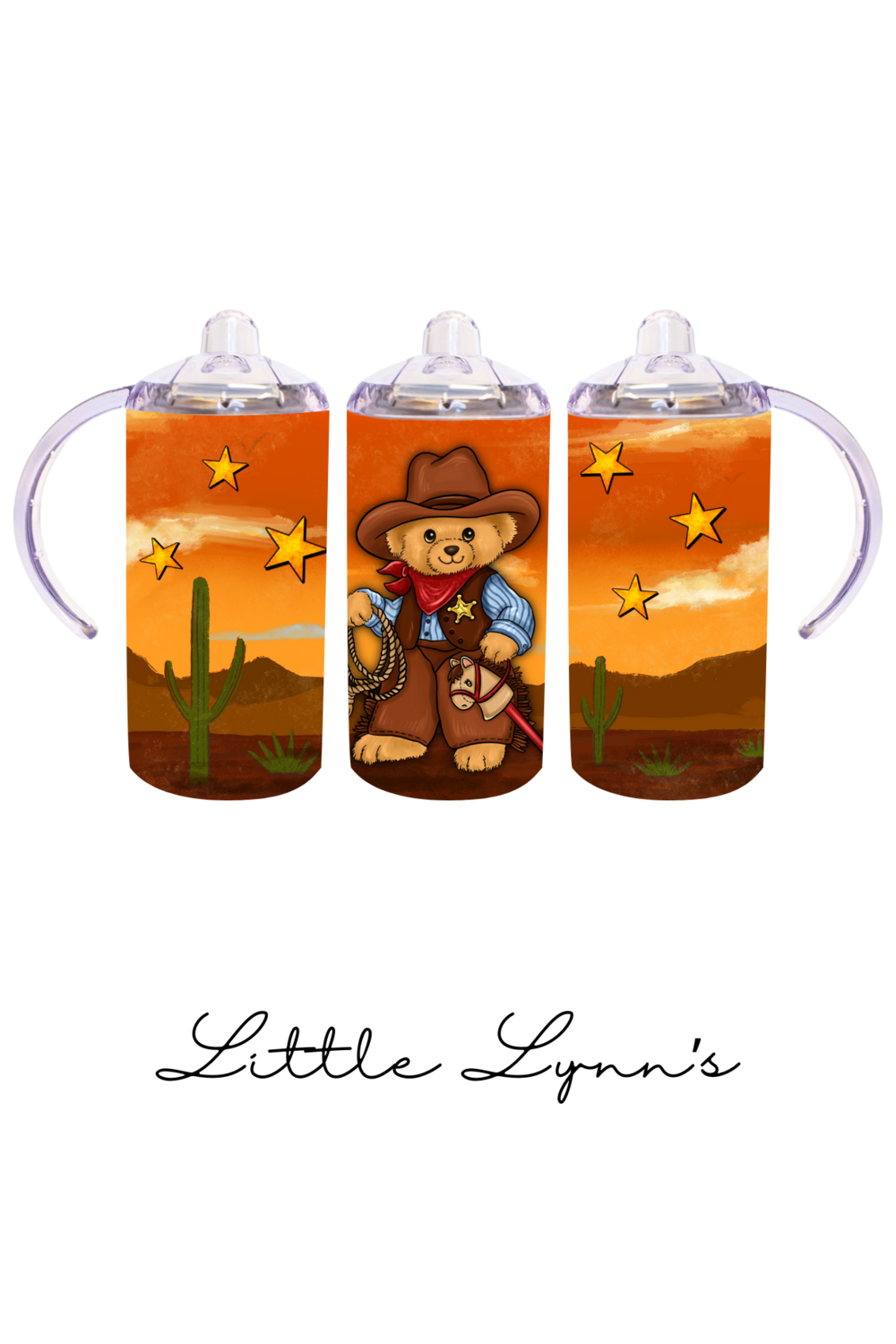 Cowboy Bear 12oz Tumbler