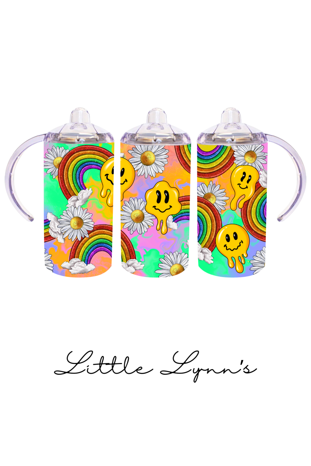 Smiles &amp; Rainbows 12oz Tumbler