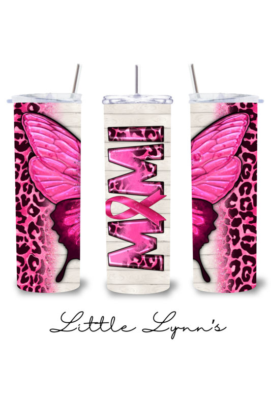 BCA Mimi Ribbon &amp; Butterfly 20oz Tumbler