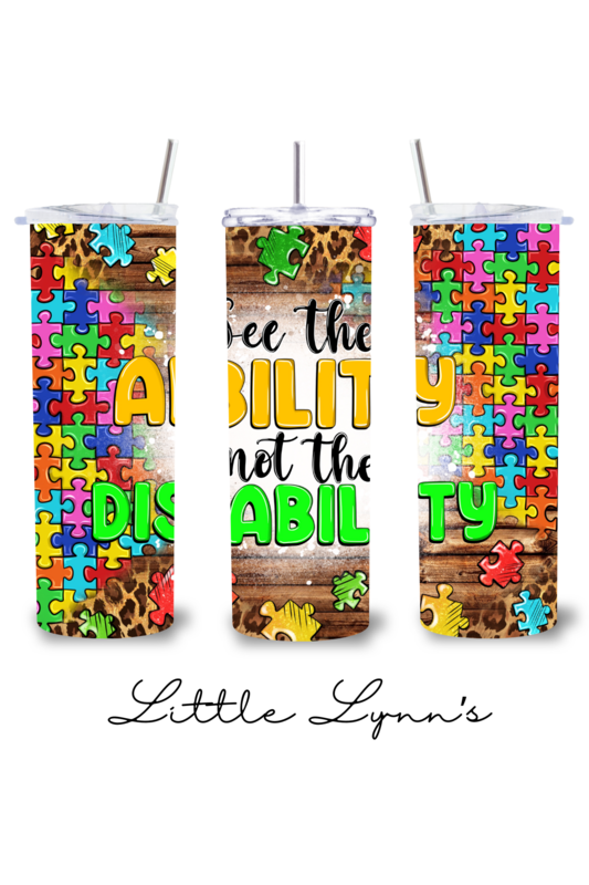 See The Ability 20oz Tumbler