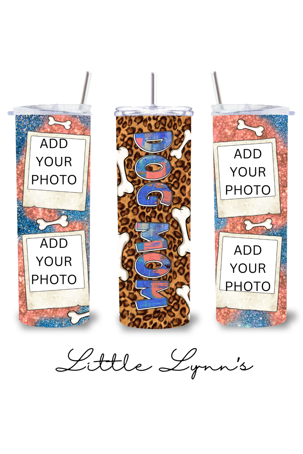 Personalized Dog Mom 20oz Tumbler