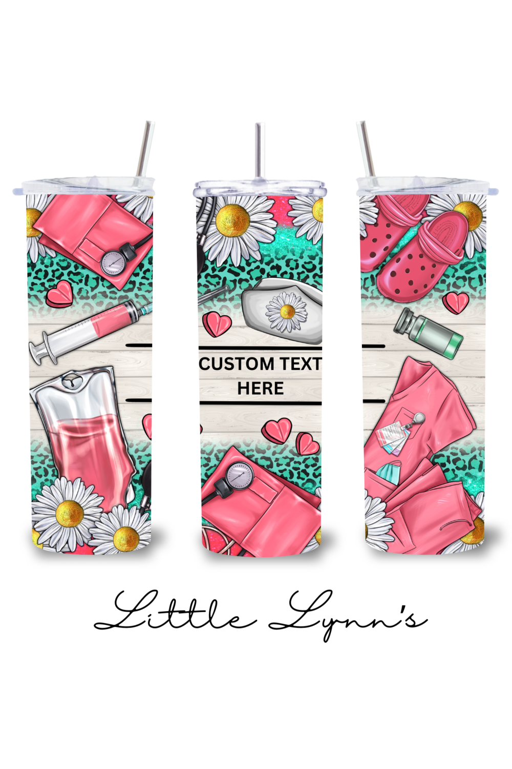 Personalized Nurse 20oz Tumbler