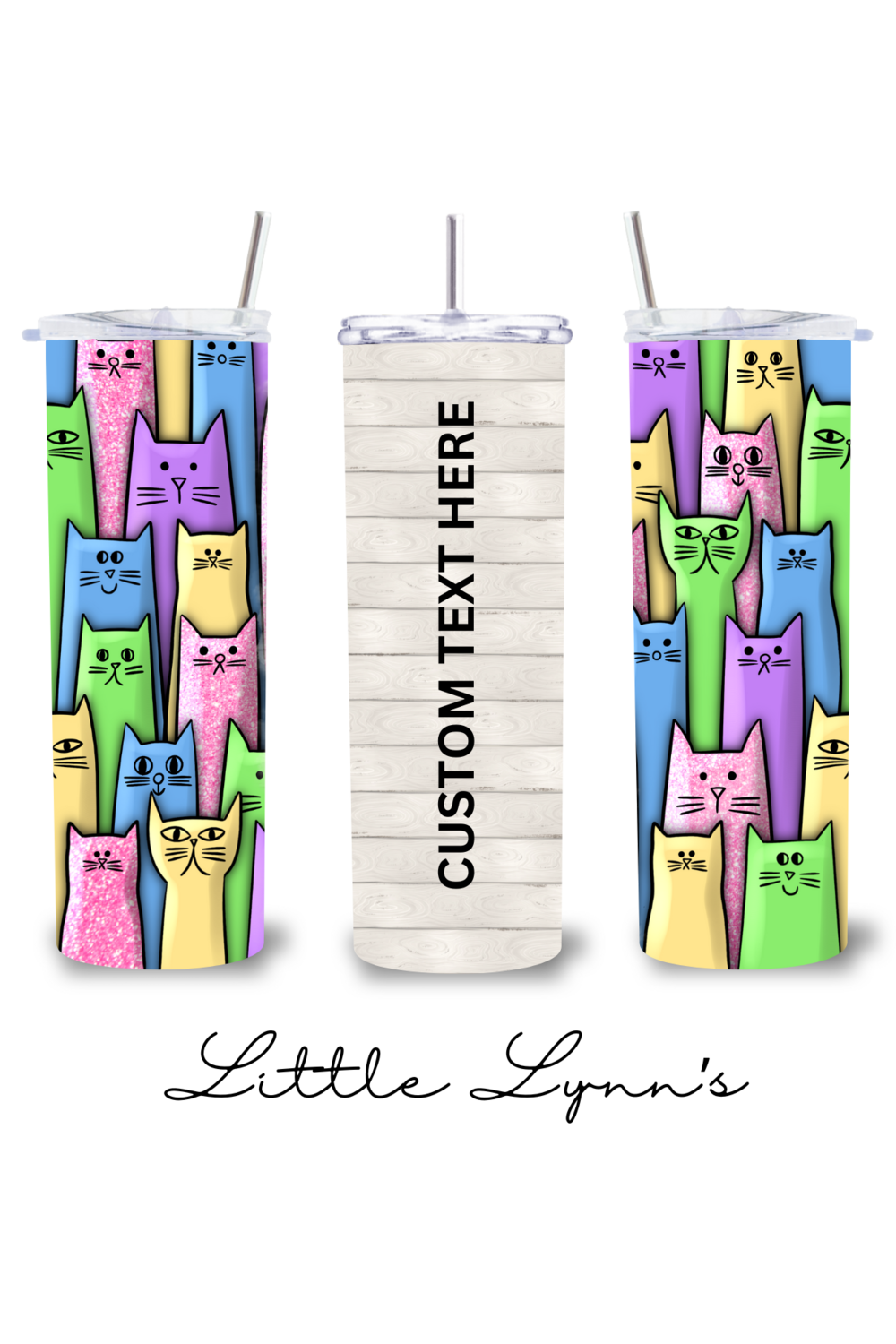 Personalized Cats 20oz Tumbler