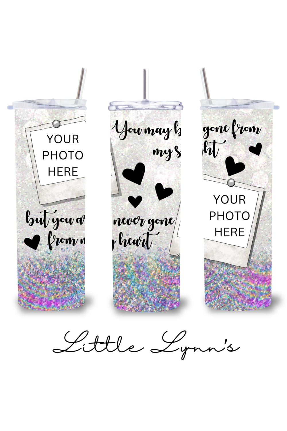 Personalized Memorial 20oz Tumbler - Gone From My Sight