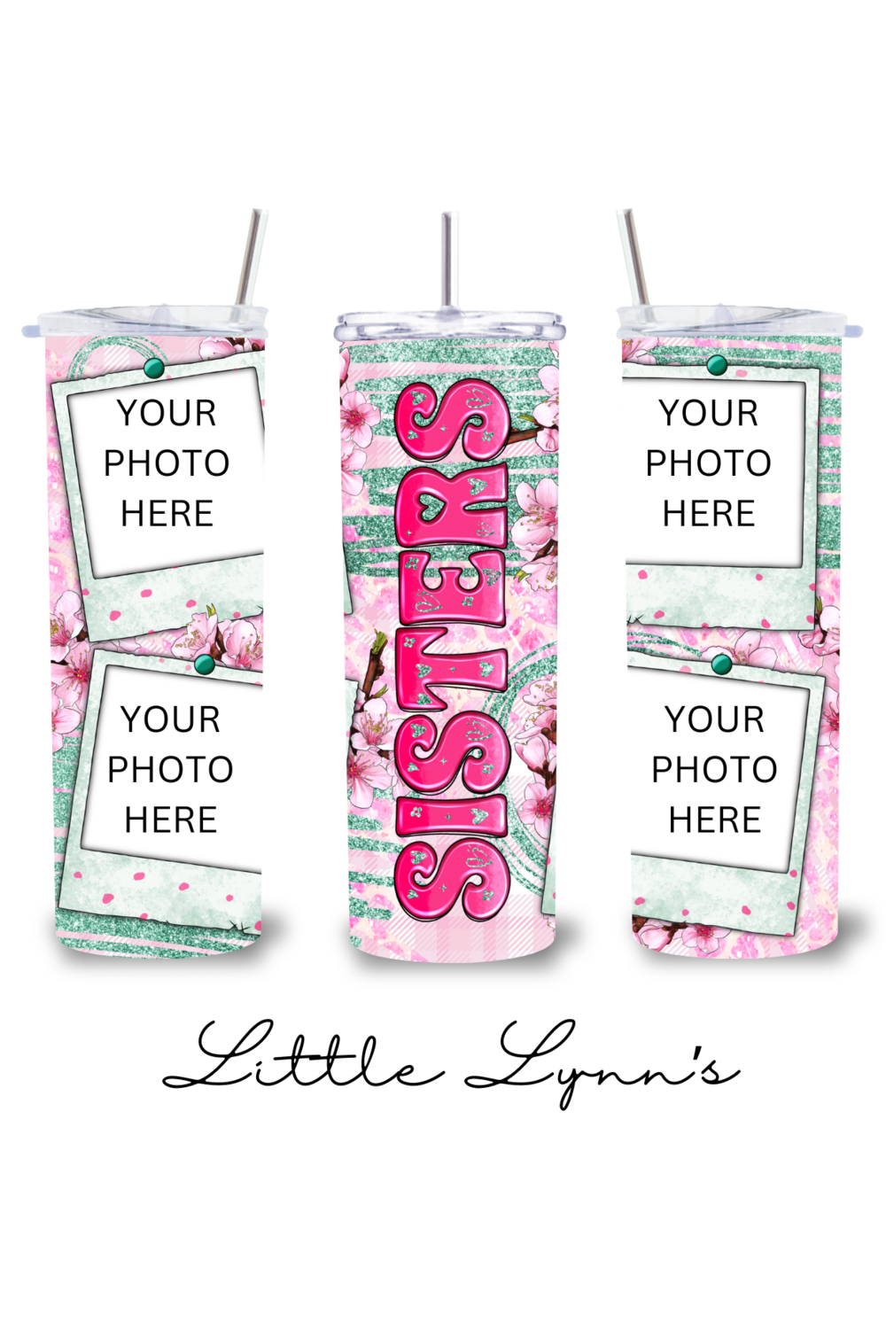 Personalized Sisters 20oz Tumbler