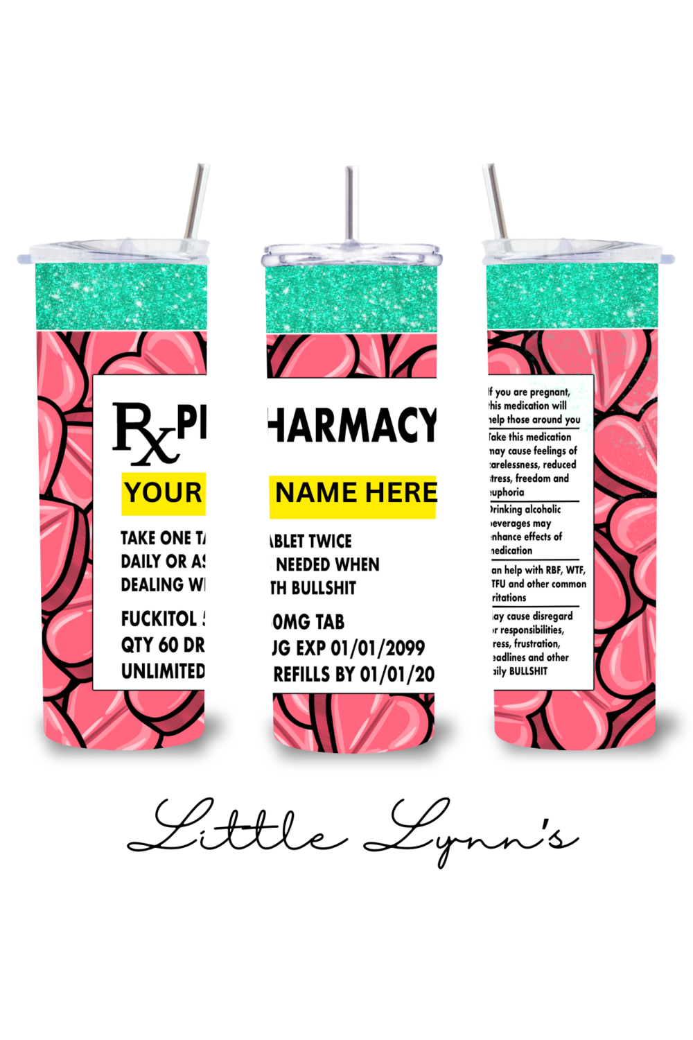 Personalized Fukitol 20oz Tumbler