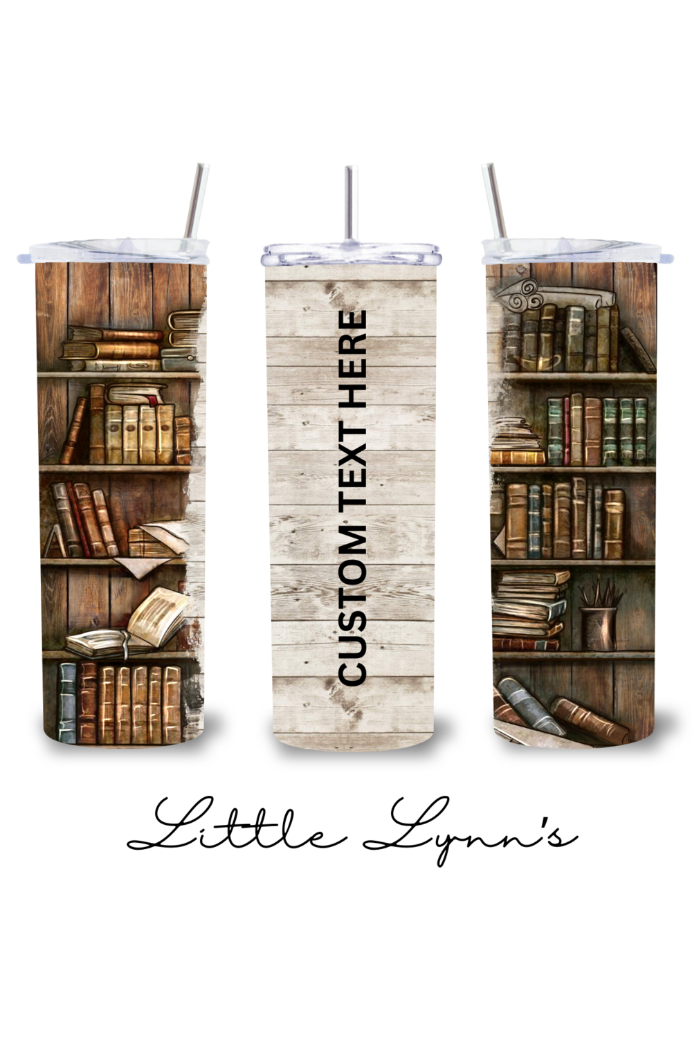 Personalized Library 20oz Tumbler