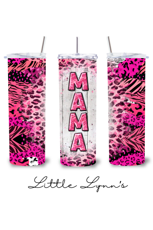 Pink Safari 20oz Tumbler