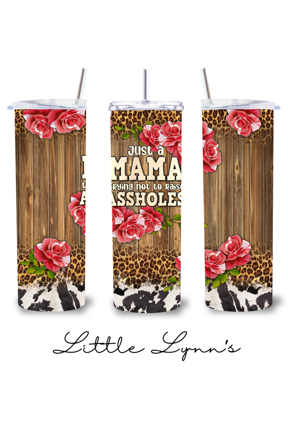 Trying Not To Raise Assholes 20oz Tumbler