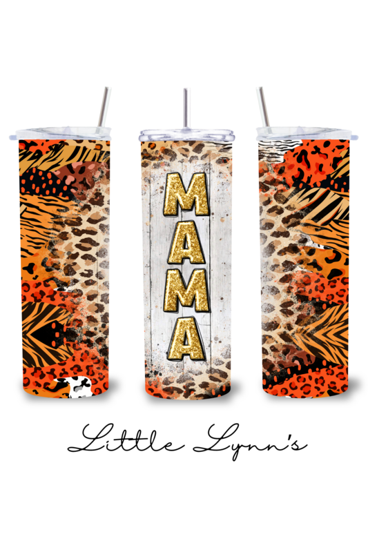 Orange Safari 20oz Tumbler