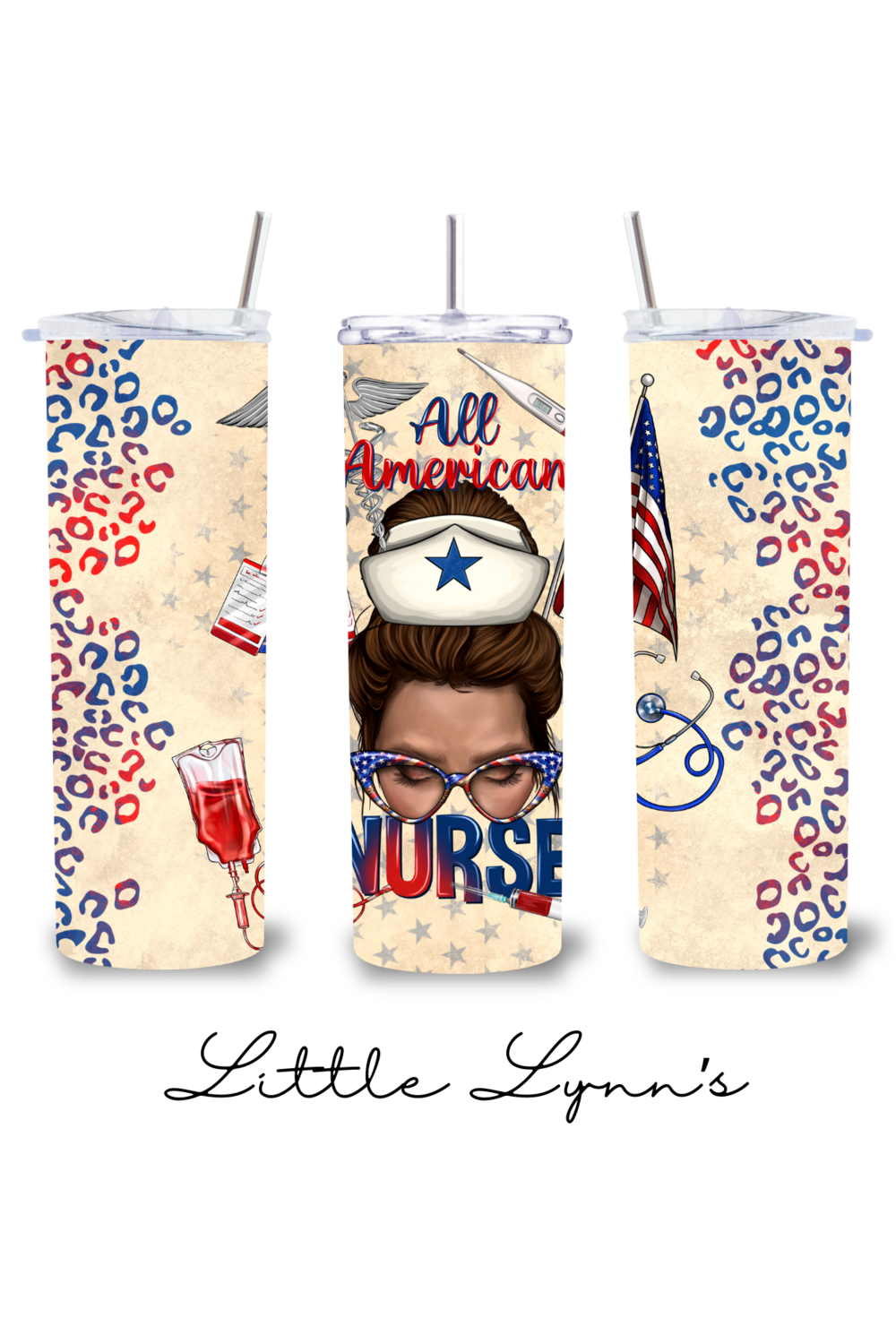 All American Nurse 20oz Tumbler