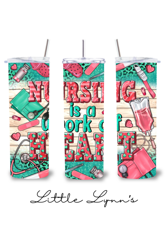 Work of Heart 20oz Tumbler
