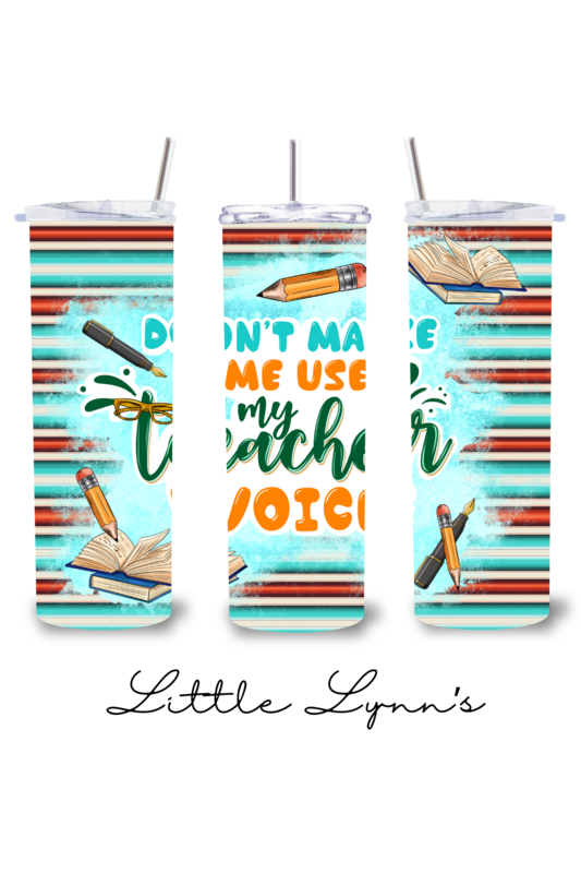 Teacher Voice 20oz Tumbler