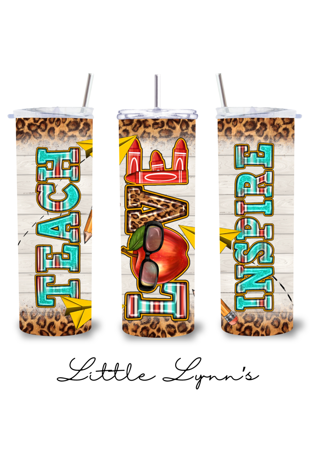 Teach, Love, Inspire 20oz Tumbler