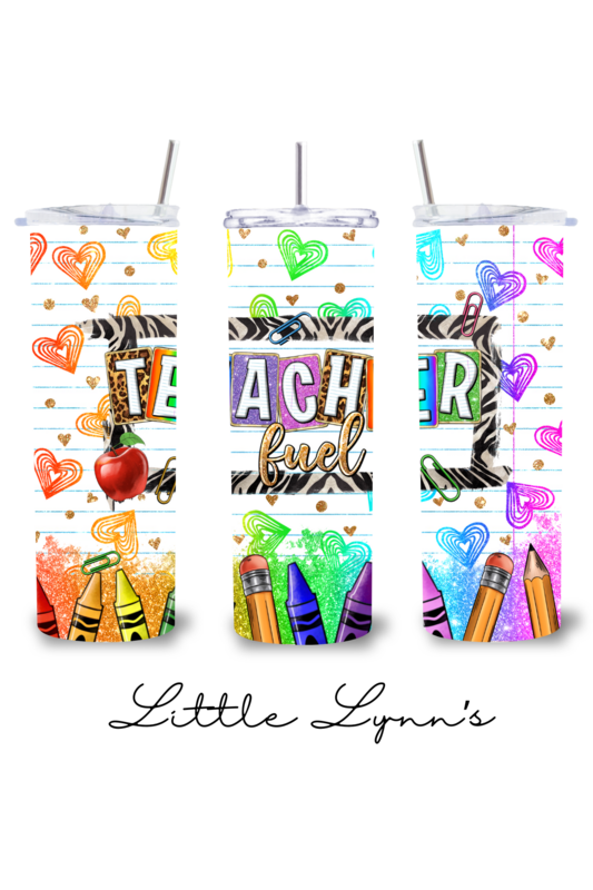 Teacher Fuel 20oz Tumbler