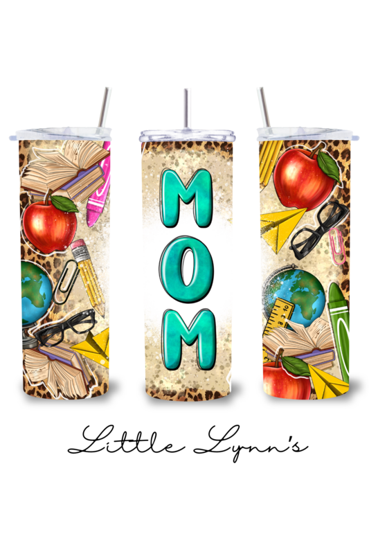 Teacher Mom 20oz Tumbler
