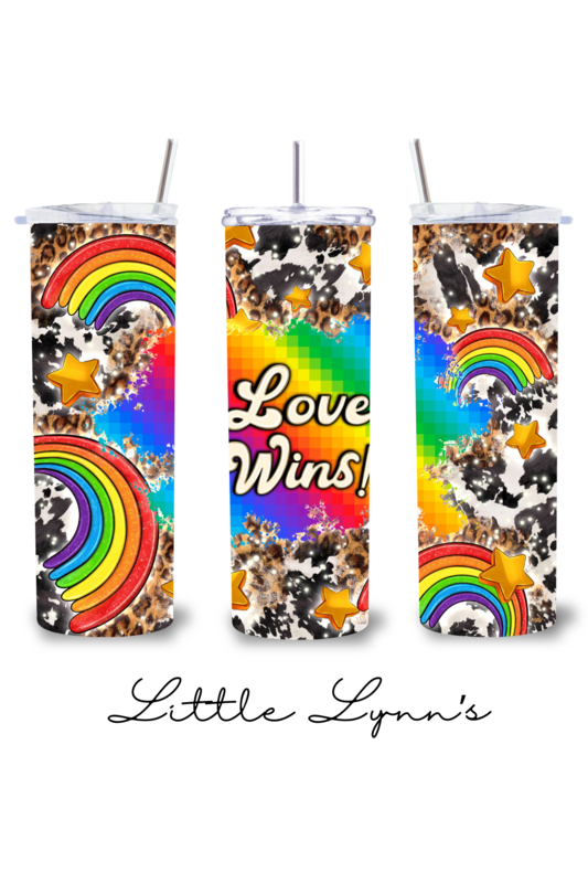 Love Wins 20oz Tumbler
