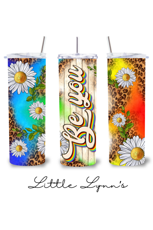 Be You - Daisies 20oz Tumbler