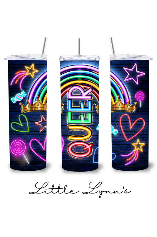 Neon Queer 20oz Tumbler