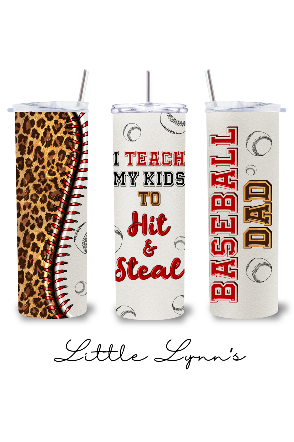 I Teach My Kids To Hit &amp; Steal 20oz Tumbler