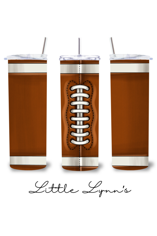 Football 20oz Tumbler