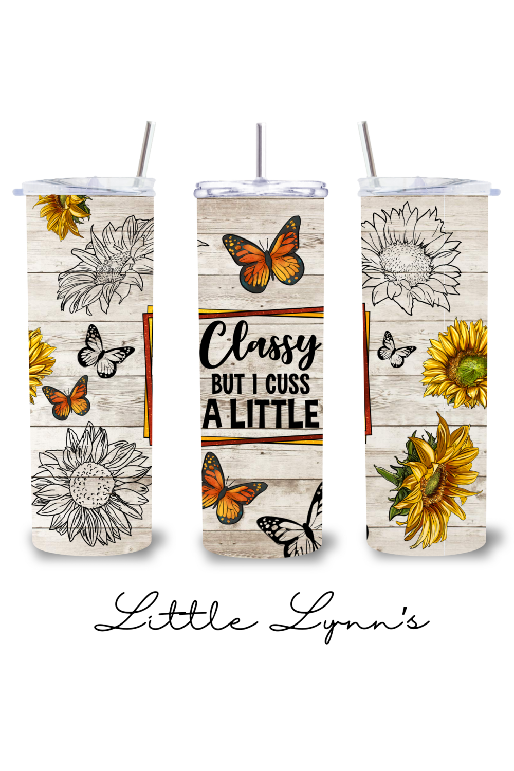 Classy But I Cuss a Little 20oz Tumbler