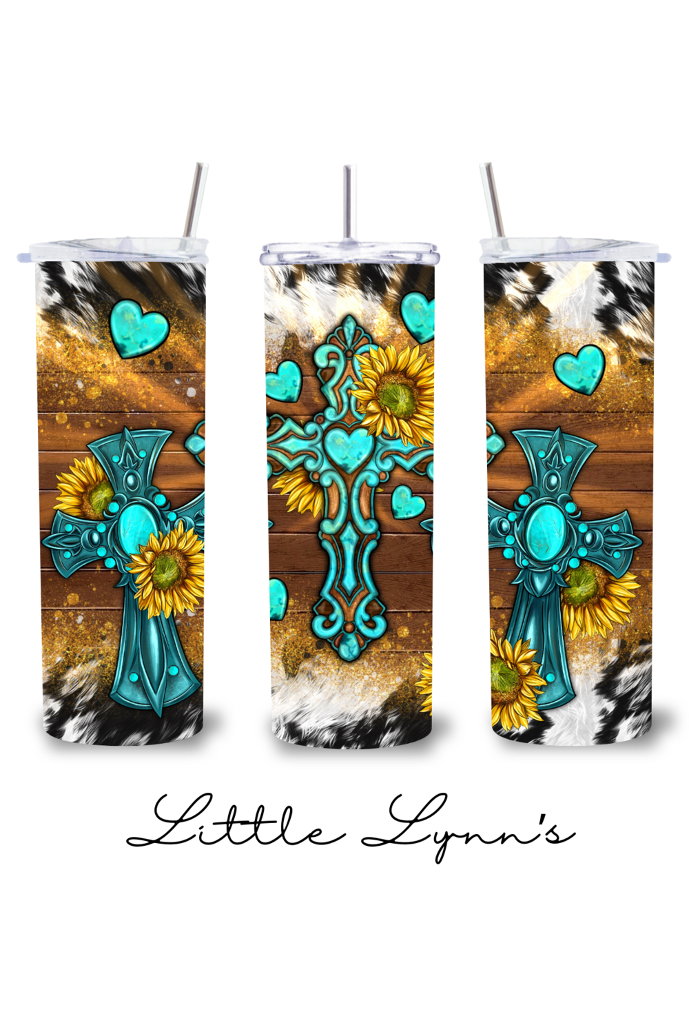 3 Crosses 20oz Tumbler