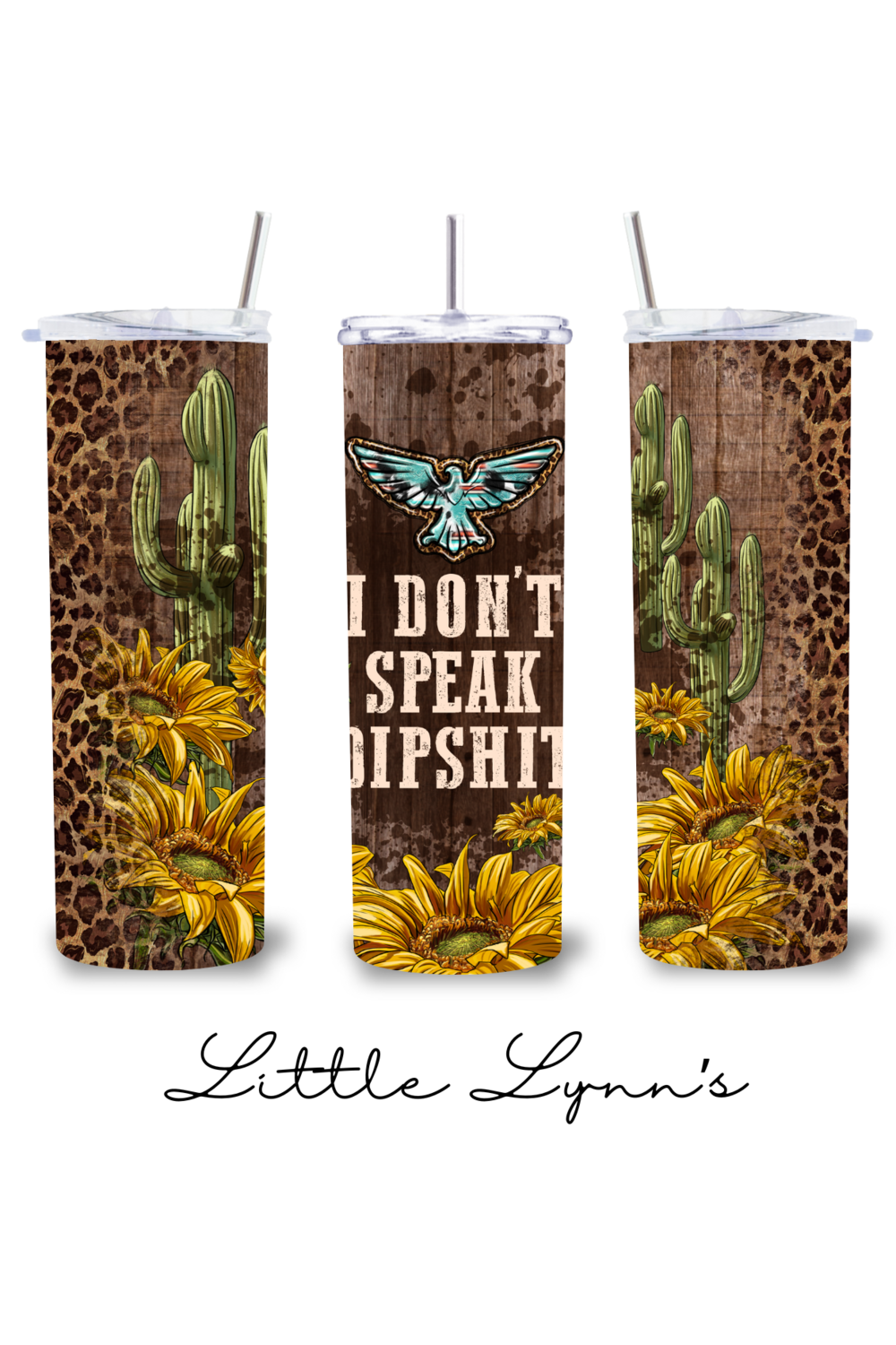 I Don&#39;t Speak Dipshit 20oz Tumbler