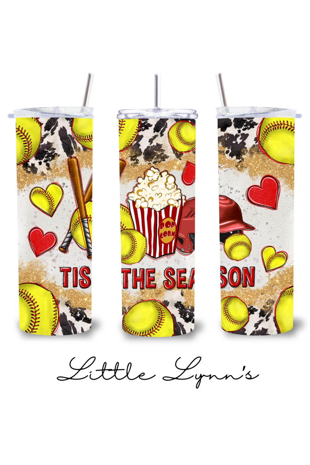 Tis The Season - Softball 20oz Tumbler