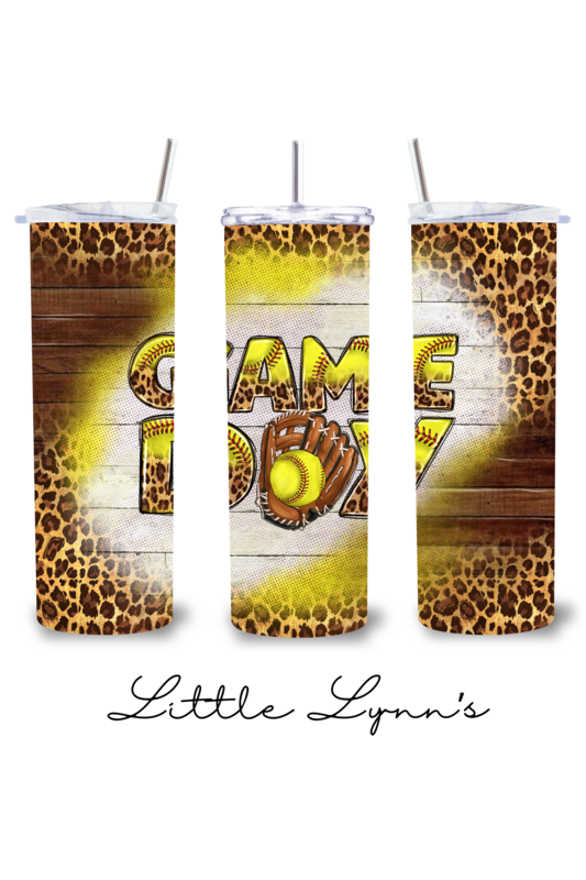 Game Day - Softball 20oz Tumbler