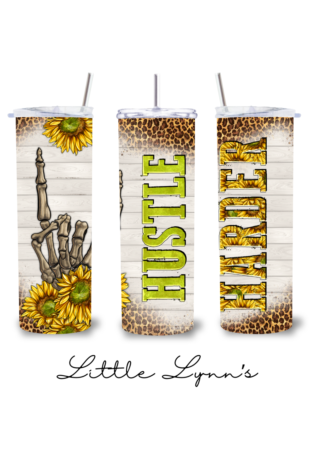 Hustle Harder 20oz Tumbler