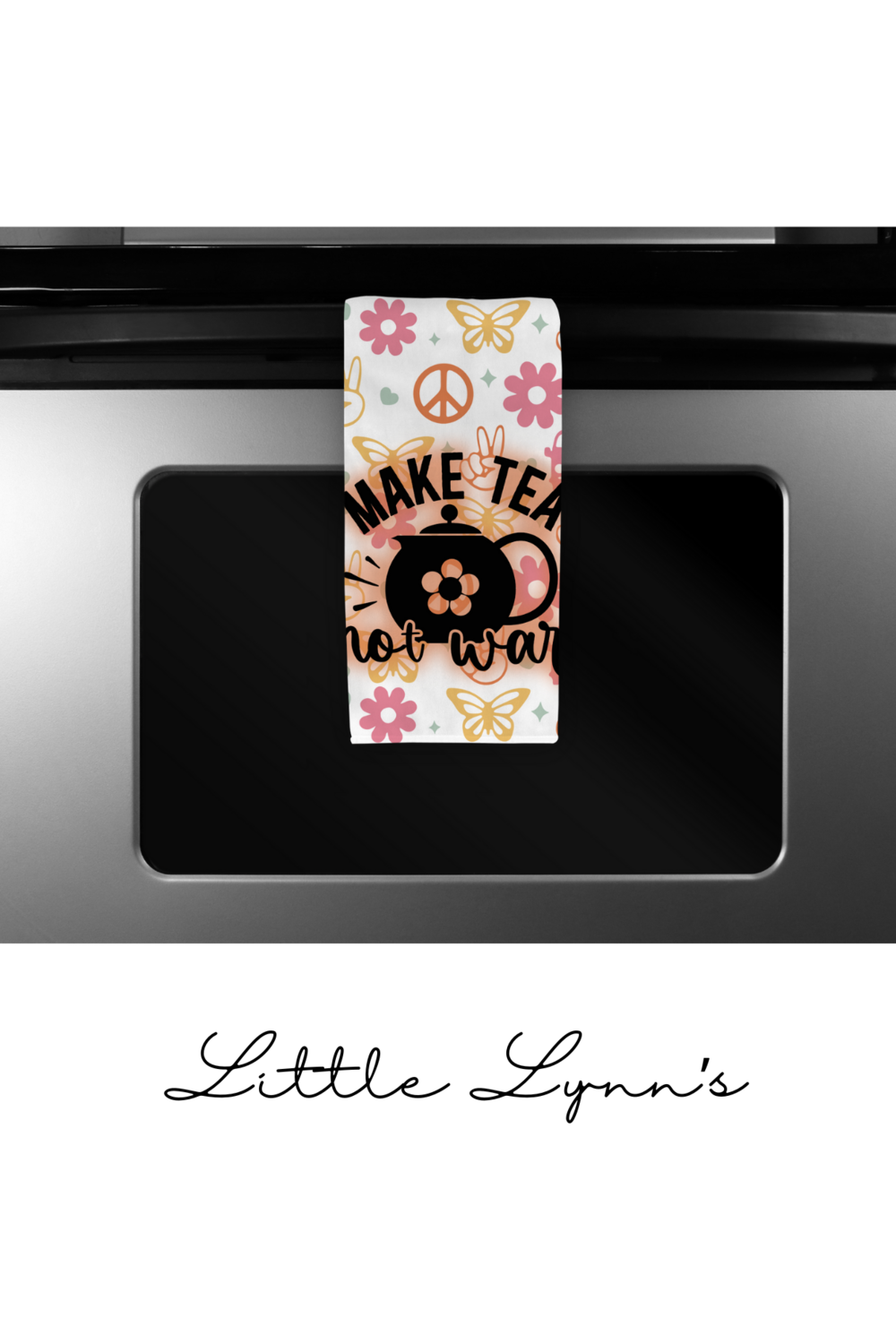 Make Tea Not War Hand Towel