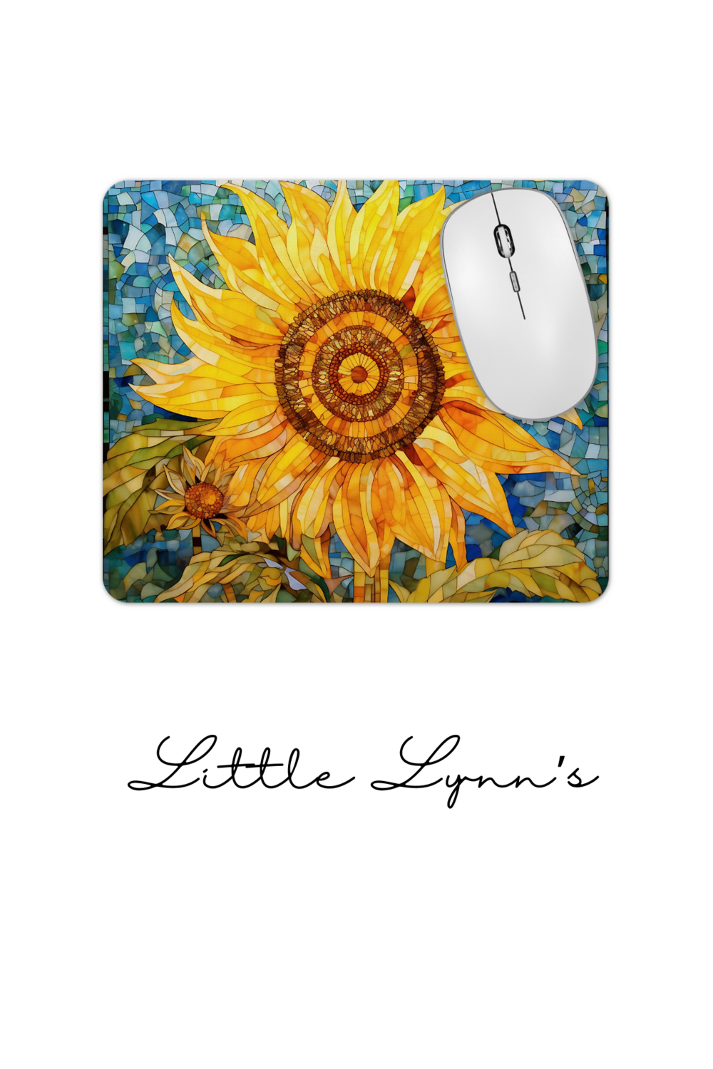 Stained Glass Sunflower
