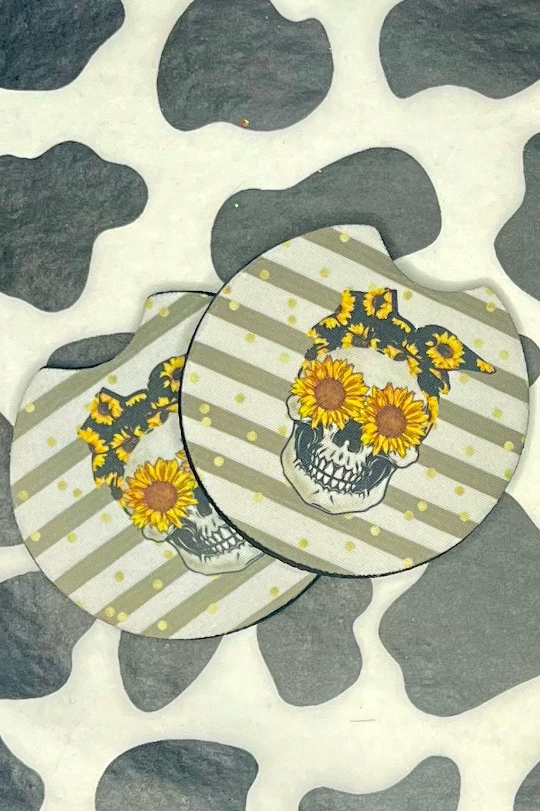 Sunflower Skull