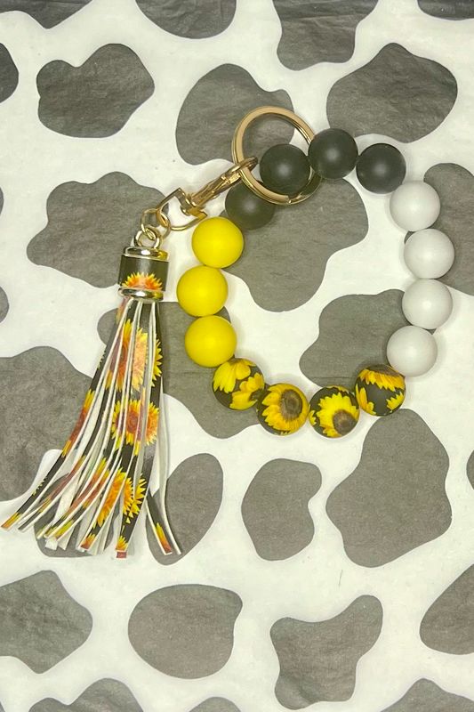 Sunflower Wristlet