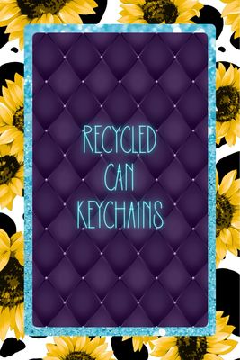 Recycled Can Keychains