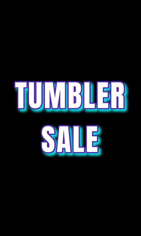 Tumbler De-Clutter Sale