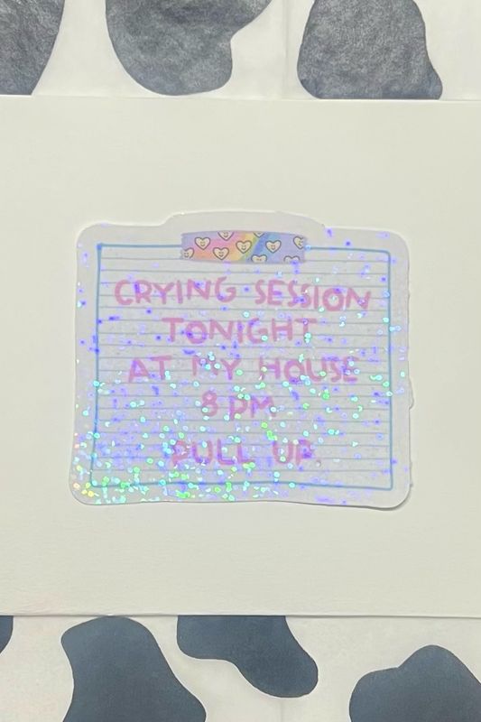 Crying Session