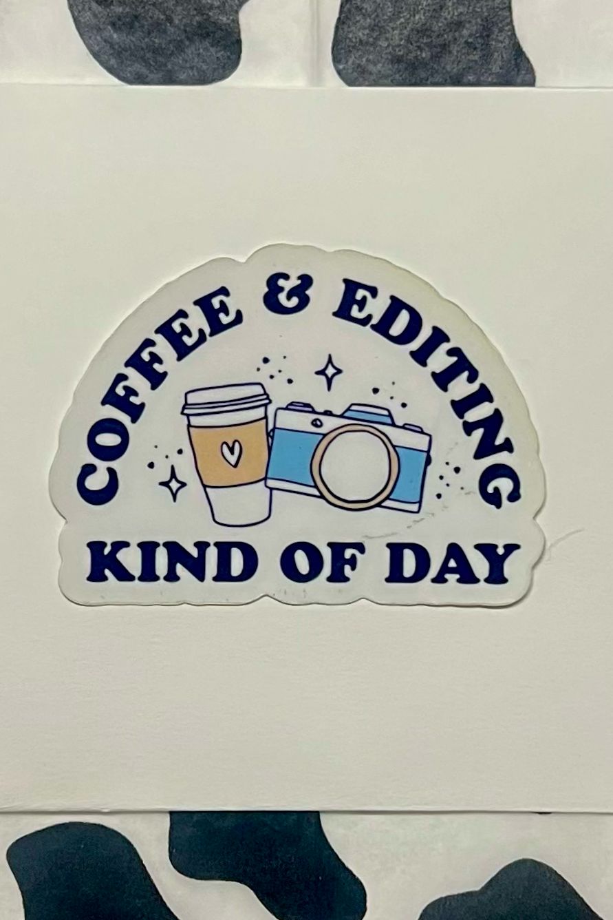 Coffee &amp; Editing