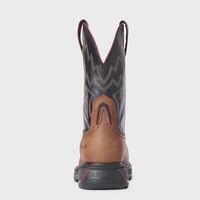 ARIAT REBAR FLEX WESTERN WATERPROOF COMPOSITE TOE WORK BOOT 10034157