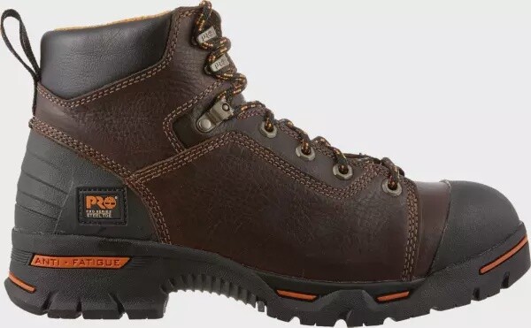 TIMBERLAND MEN'S ENDURANCE 6-INCH STEEL TOE WORK BOOT