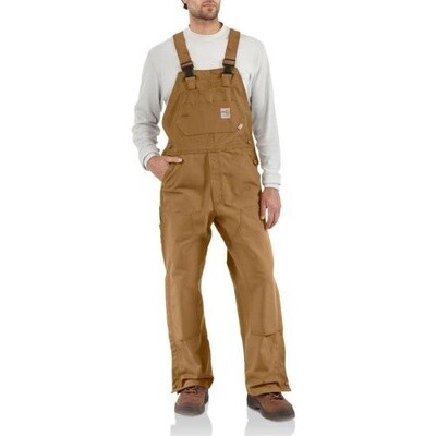 CARHARTT MEN'S FR DUCK BIB OVERALL UNLINED -101627